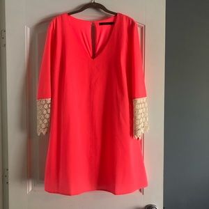 Boutique Hot Pink Shift Dress